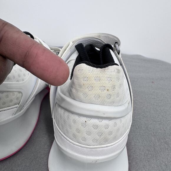 Reebok Legacy Lifter Shoes Womens Size 5 White Pink Weightlifting Power Gym - Picture 7 of 13